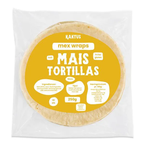 Hovedbilde Hvit Maistortillas 10cm 250g ...