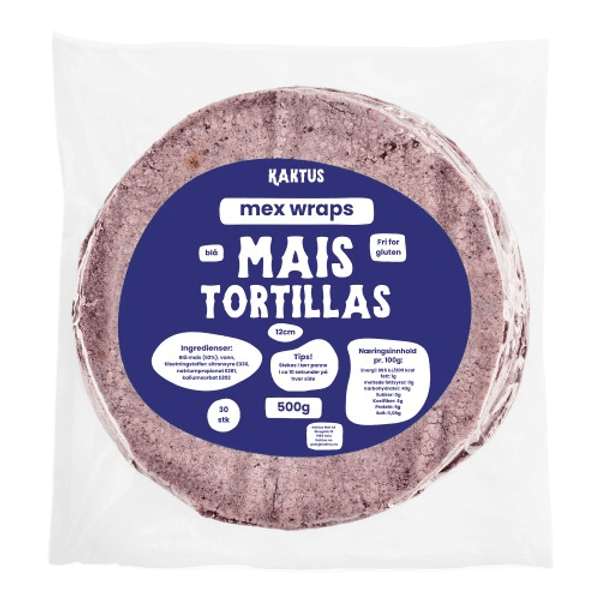 Hovedbilde Blå Maistortillas 12cm 500g / ...