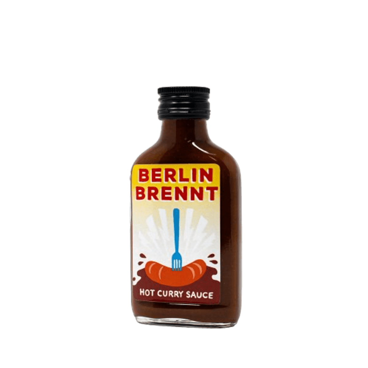 Berlin Brennt - Hot Curry Sauce 100ml / Crazy Bastard Sauce